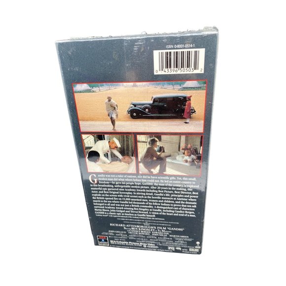 Gandhi NIP Seal 2 VHS box set Ben Kingsley - Picture 3 of 7